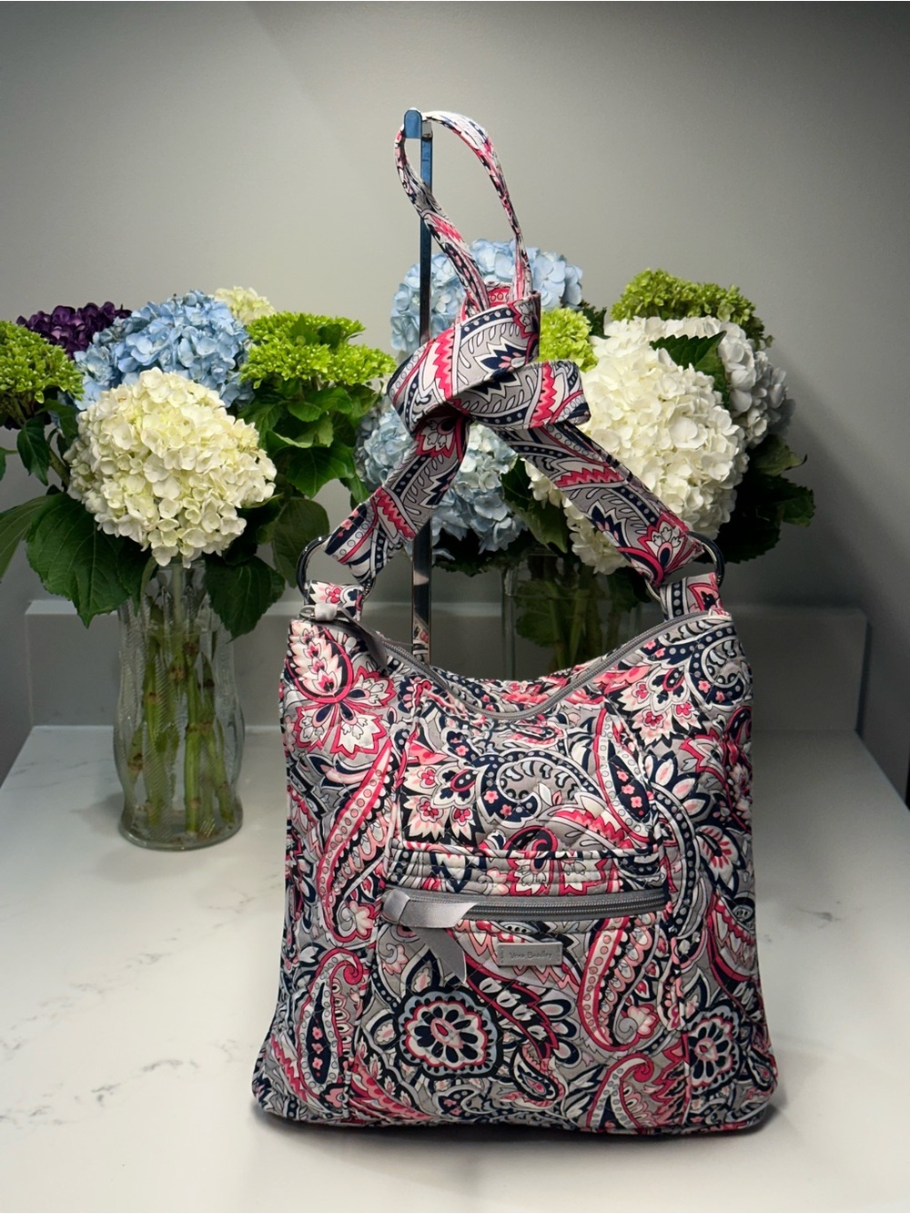🌹Vera Bradley Gramercy Paisley Quilted Shoulder Crossbody Bag
